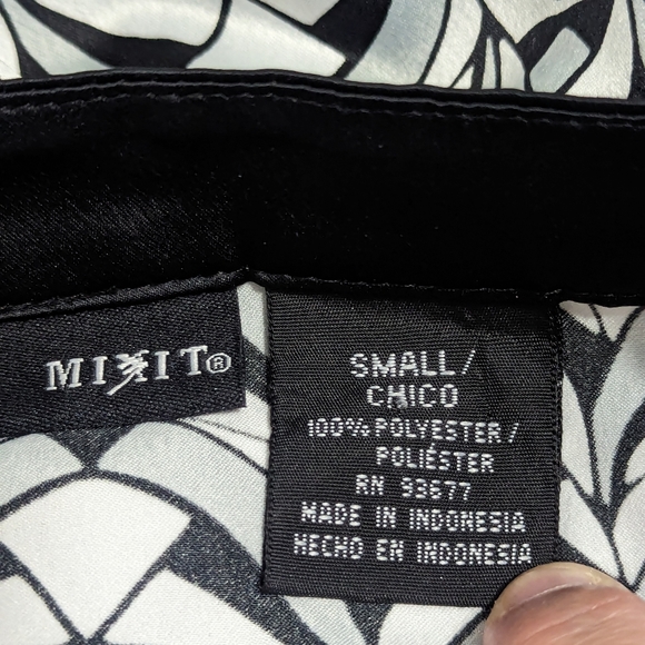 Mix It Sleeveless Tank Top Side Zip Blouse Women's Size Small - Picture 6 of 7